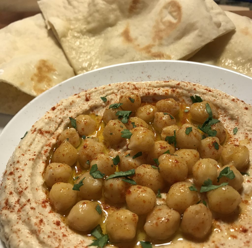 This homemade hummus recipe will rock your world! It's easy and delicious.