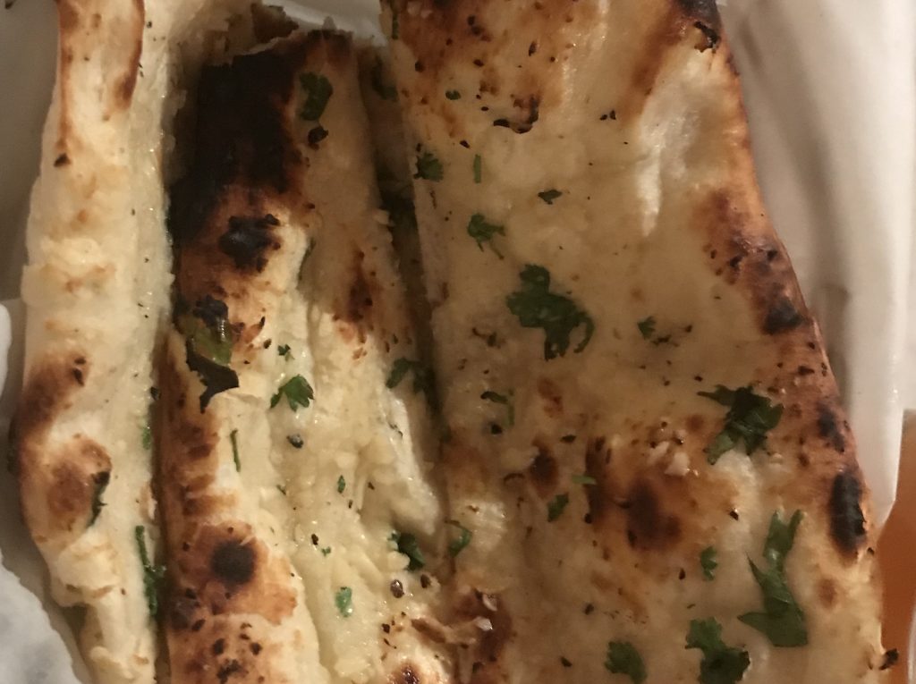 Garlic Naan Saffron Bistro