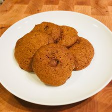 pumpkin-chocolate-cookies